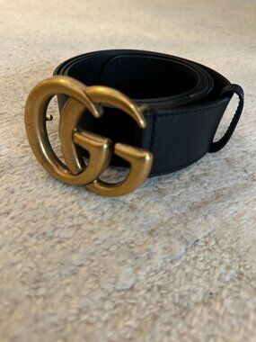 Gucci GG Belt (Black), Size 95